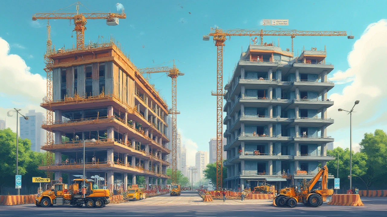 Comparing Commercial and Non-Commercial Construction