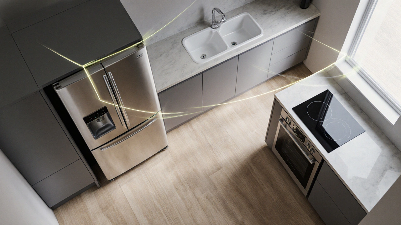 Best Kitchen Fridge Placement Guide